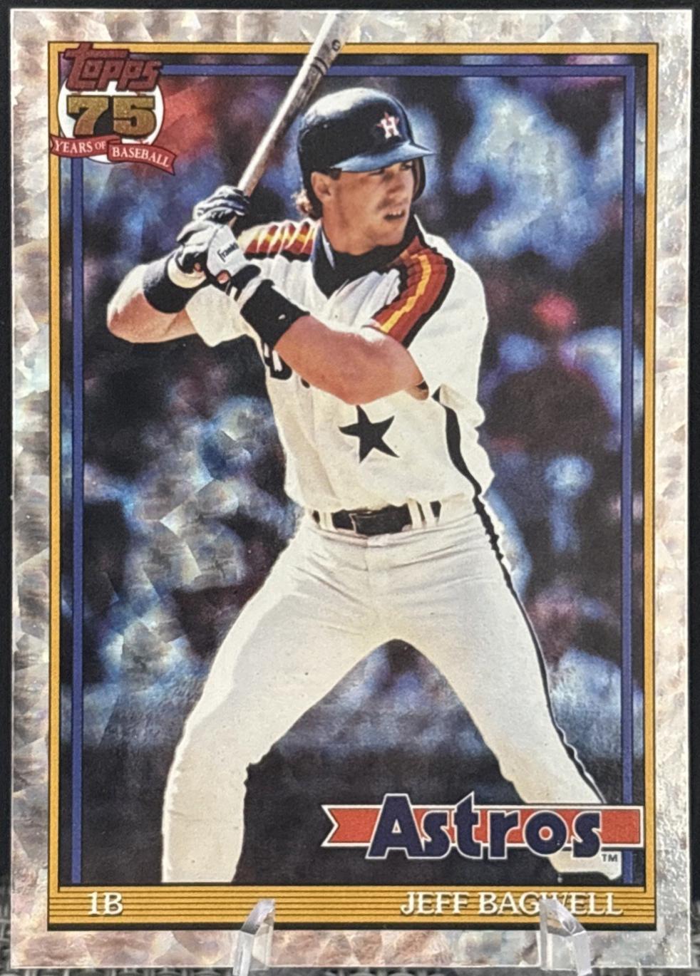 Jeff Bagwell [Crackleboard Foil] #T91-17