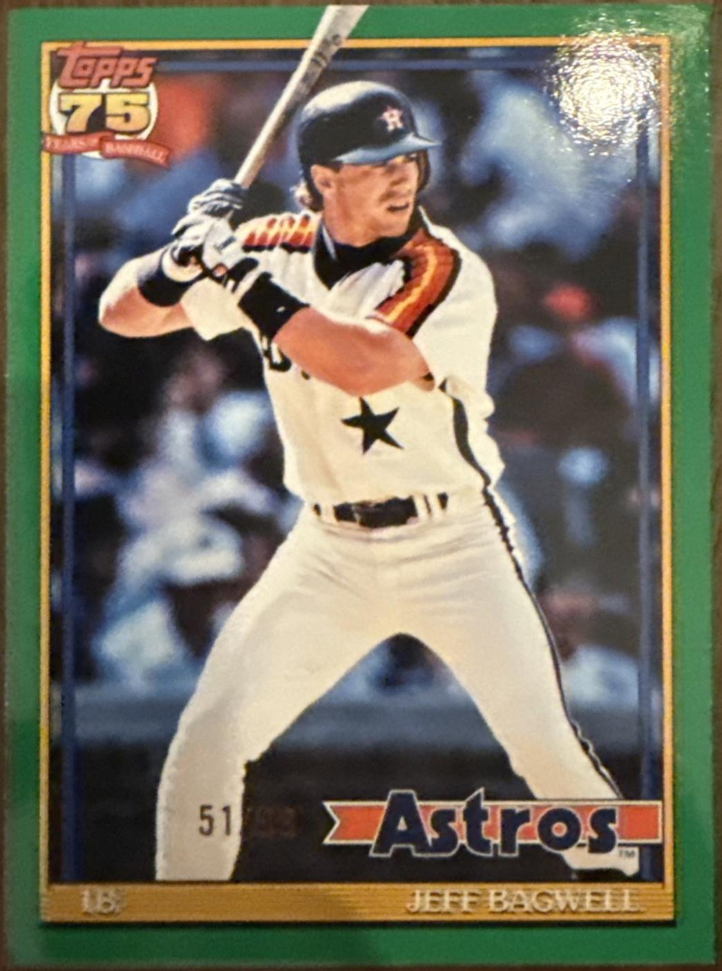 Jeff Bagwell [Green] #T91-17