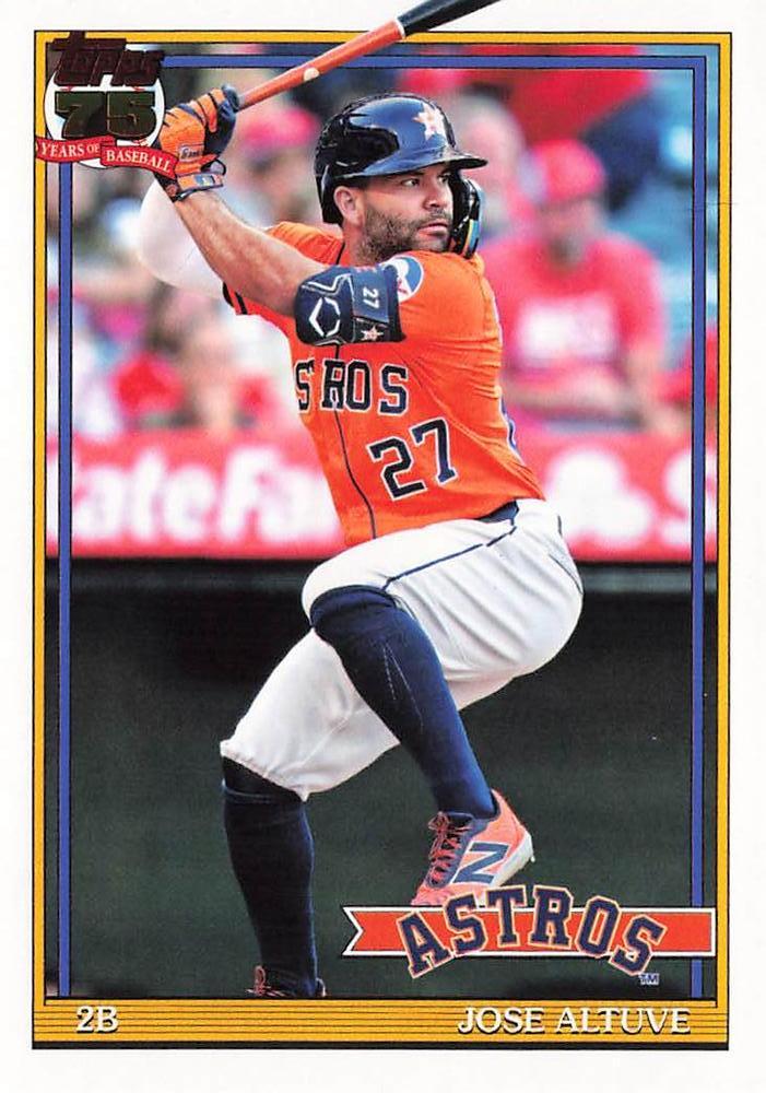 Jose Altuve #T91-7