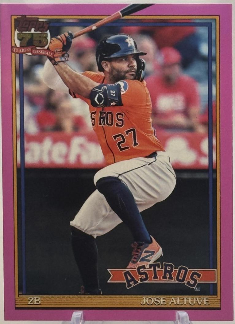 Jose Altuve [Pink] #T91-7