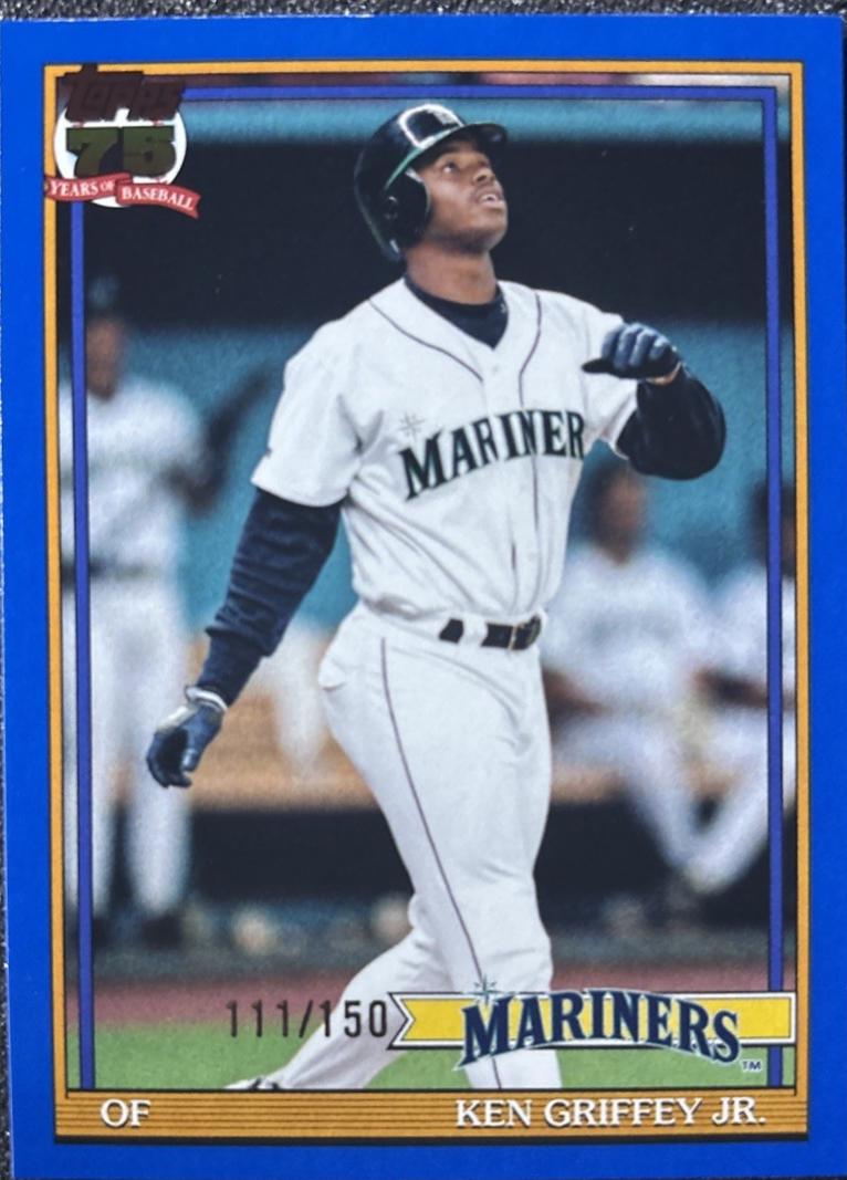 Ken Griffey Jr. [Blue] #T91-45