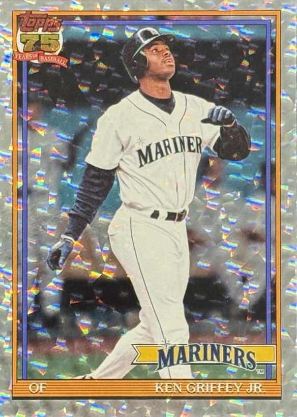 Ken Griffey Jr. [Crackleboard Foil] #T91-45