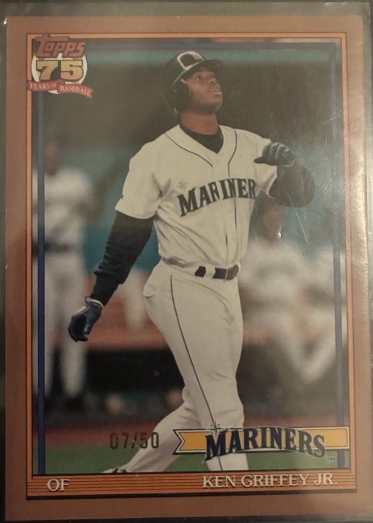 Ken Griffey Jr. [Gold] #T91-45
