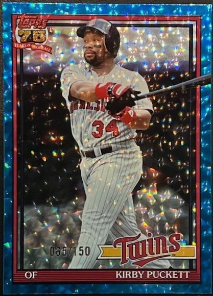 Kirby Puckett [Blue] #T91-94