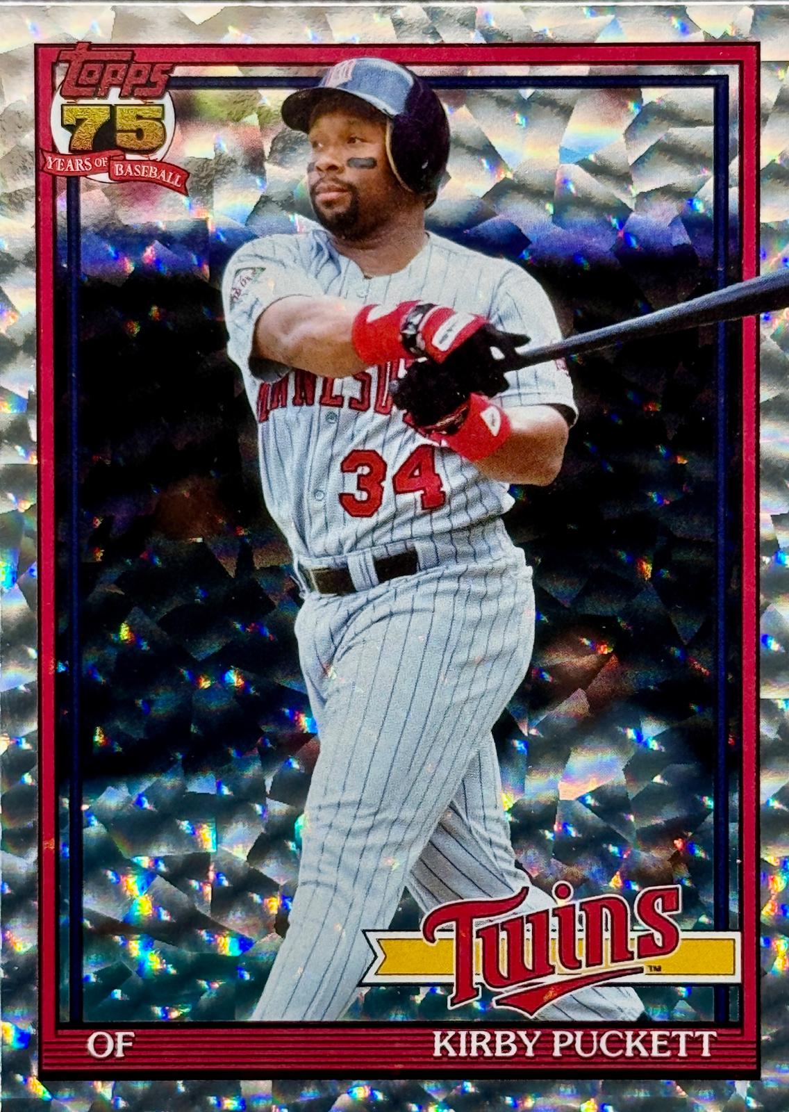 Kirby Puckett [Crackleboard Foil] #T91-94