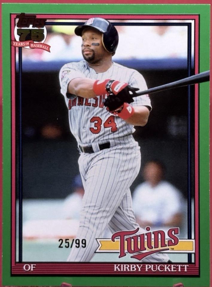 Kirby Puckett [Green] #T91-94