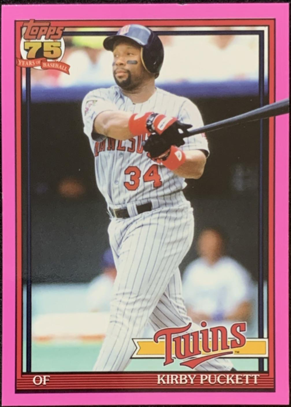 Kirby Puckett [Pink] #T91-94