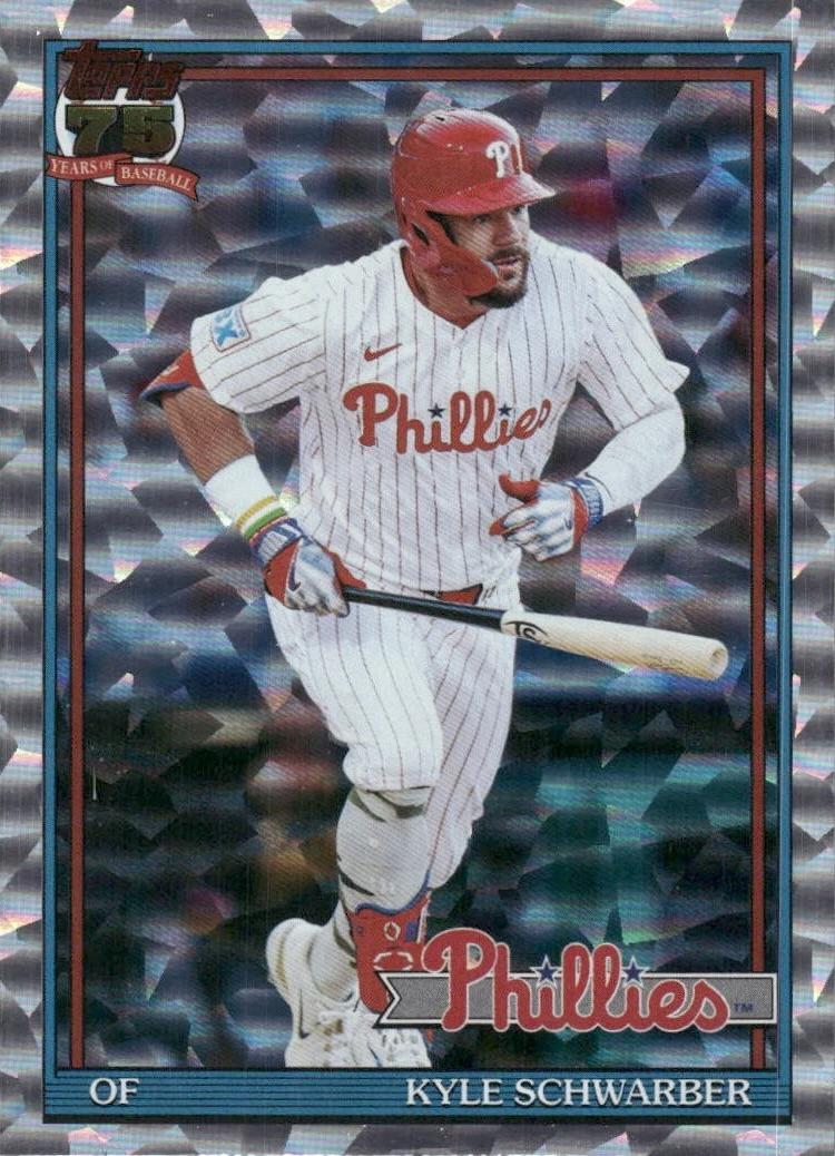 Kyle Schwarber [Crackleboard Foil] #T91-5