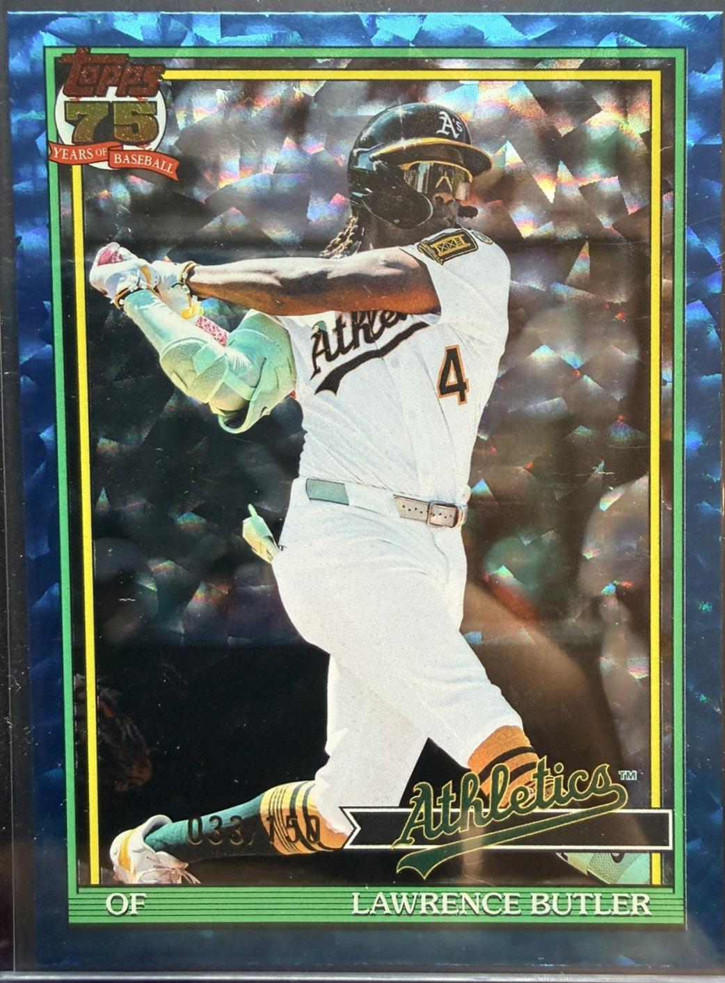 Lawrence Butler [Blue] #T91-85