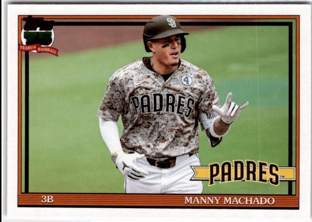 Manny Machado #T91-23