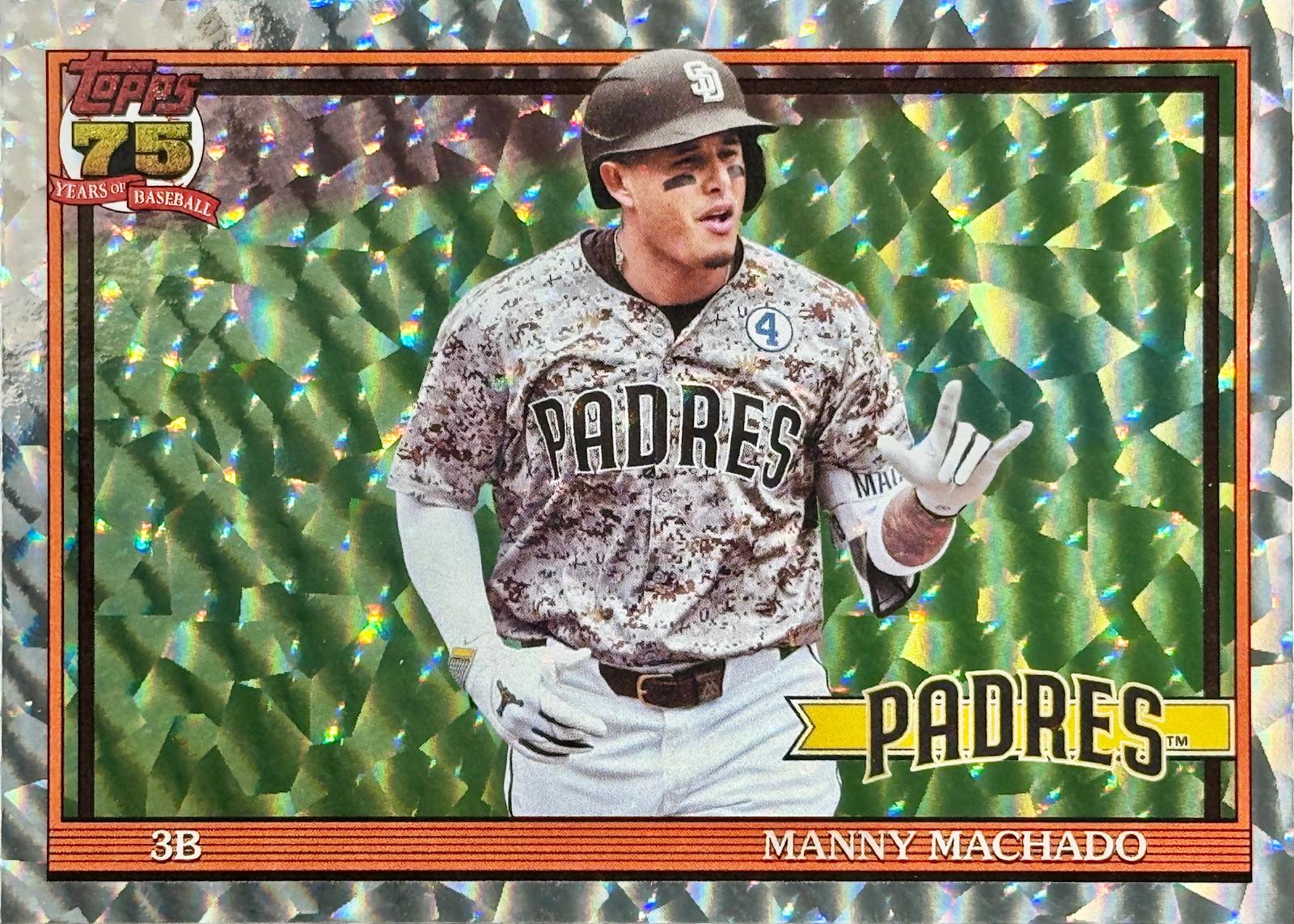Manny Machado [Crackleboard Foil] #T91-23