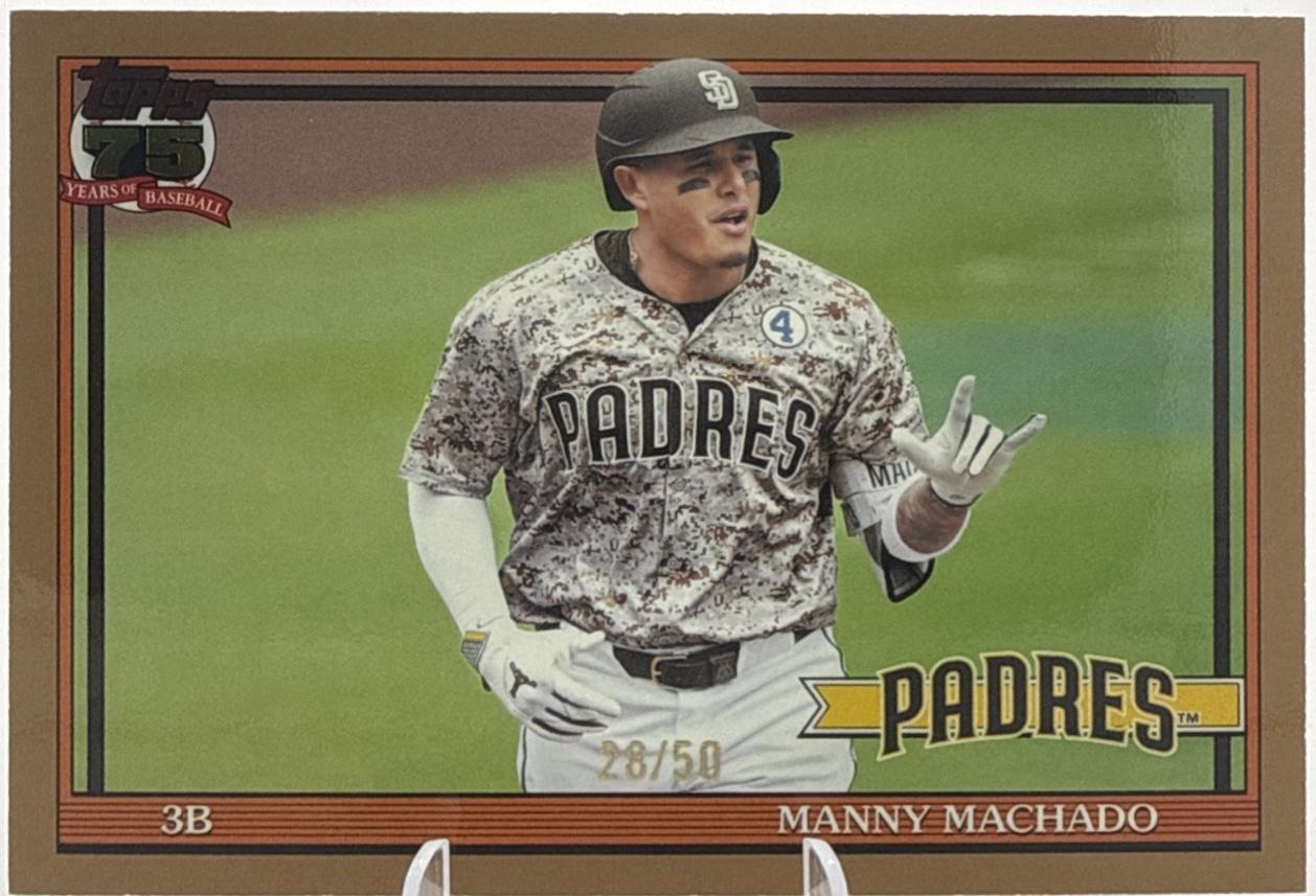 Manny Machado [Gold] #T91-23
