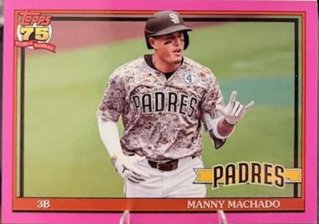Manny Machado [Pink] #T91-23