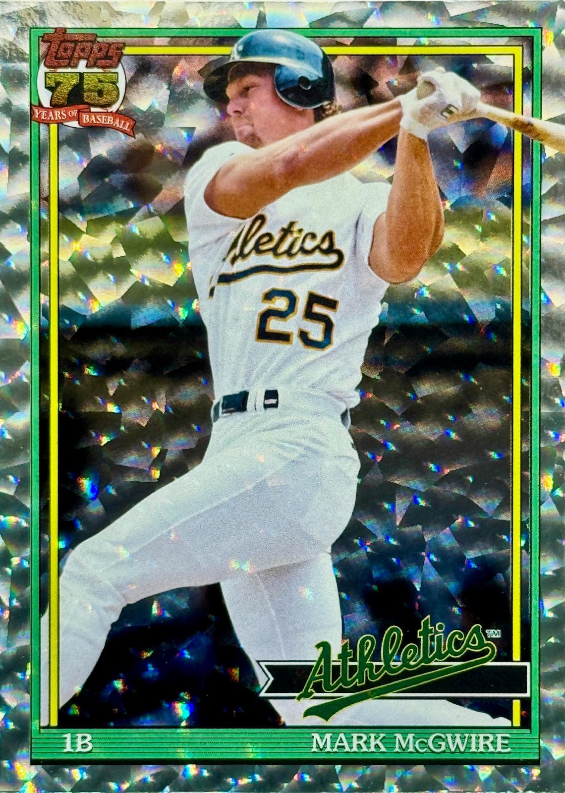 Mark McGwire [Crackleboard Foil] #T91-44