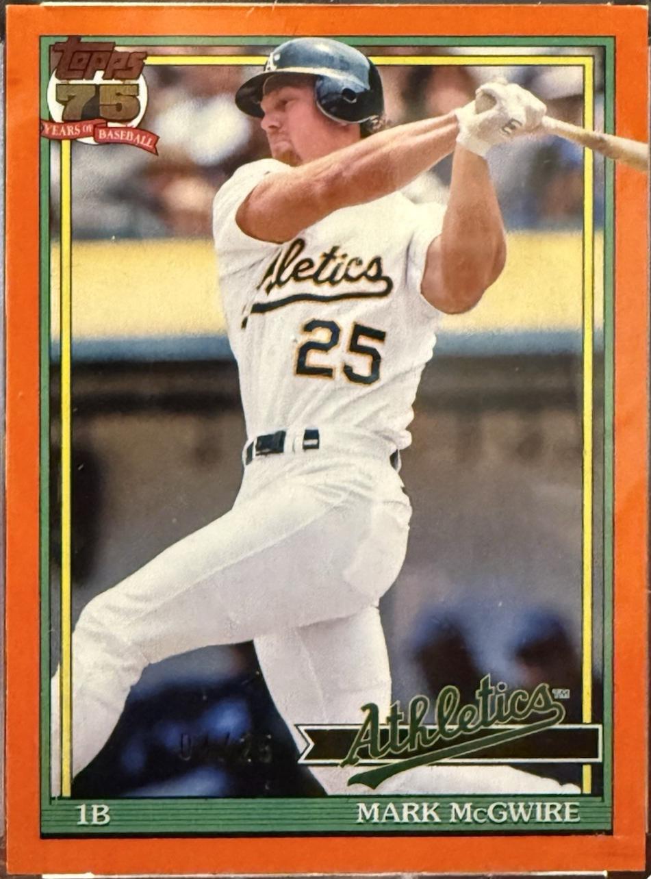 Mark McGwire [Orange] #T91-44