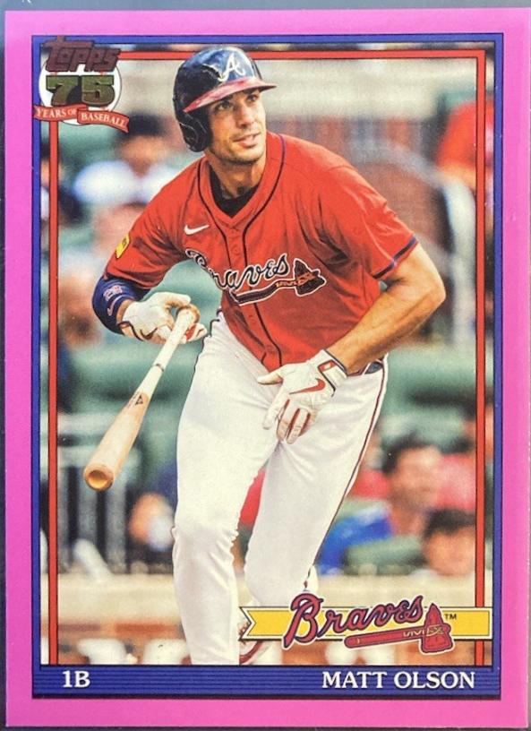 Matt Olson [Pink] #T91-53