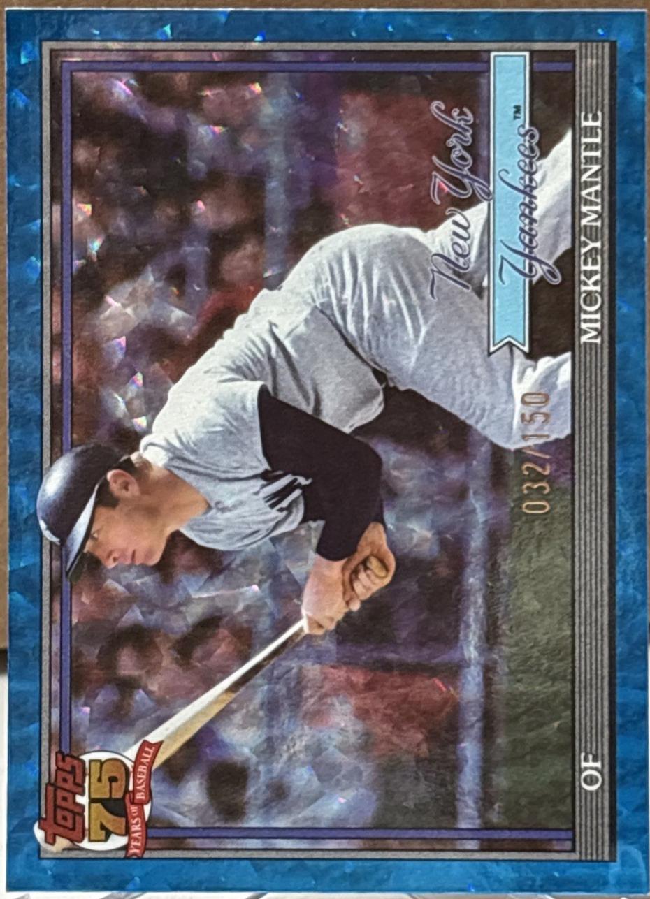 Mickey Mantle [Blue] #T91-48