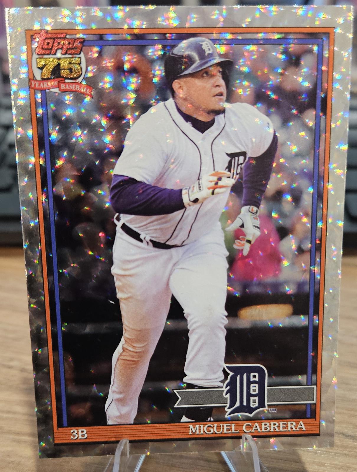 Miguel Cabrera [Crackleboard Foil] #T91-47