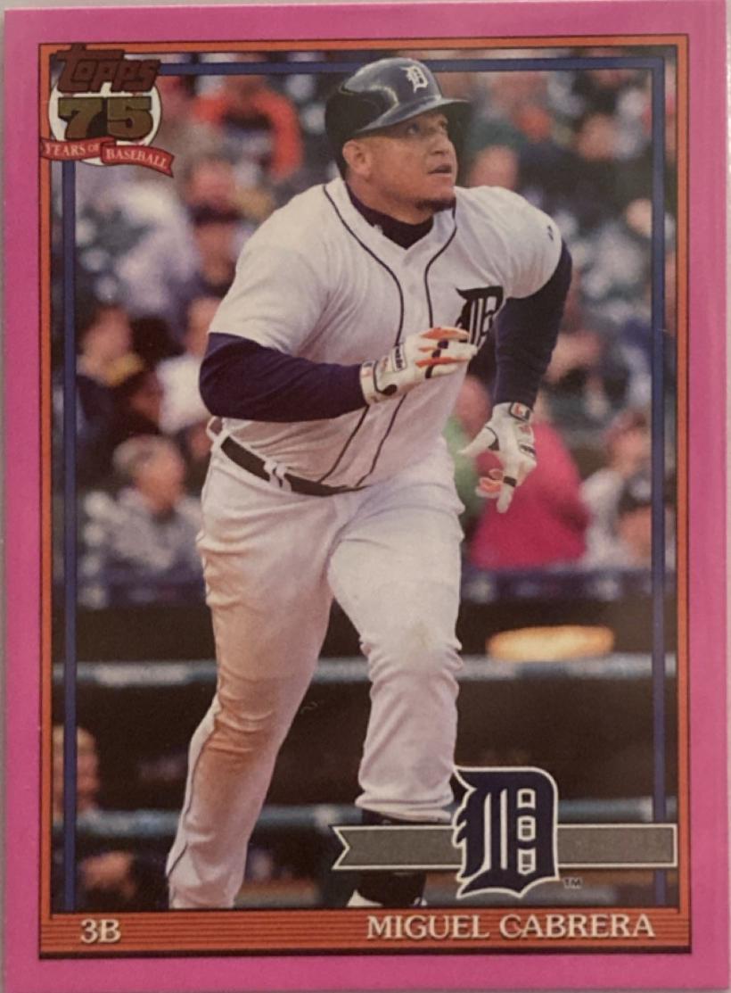 Miguel Cabrera [Pink] #T91-47