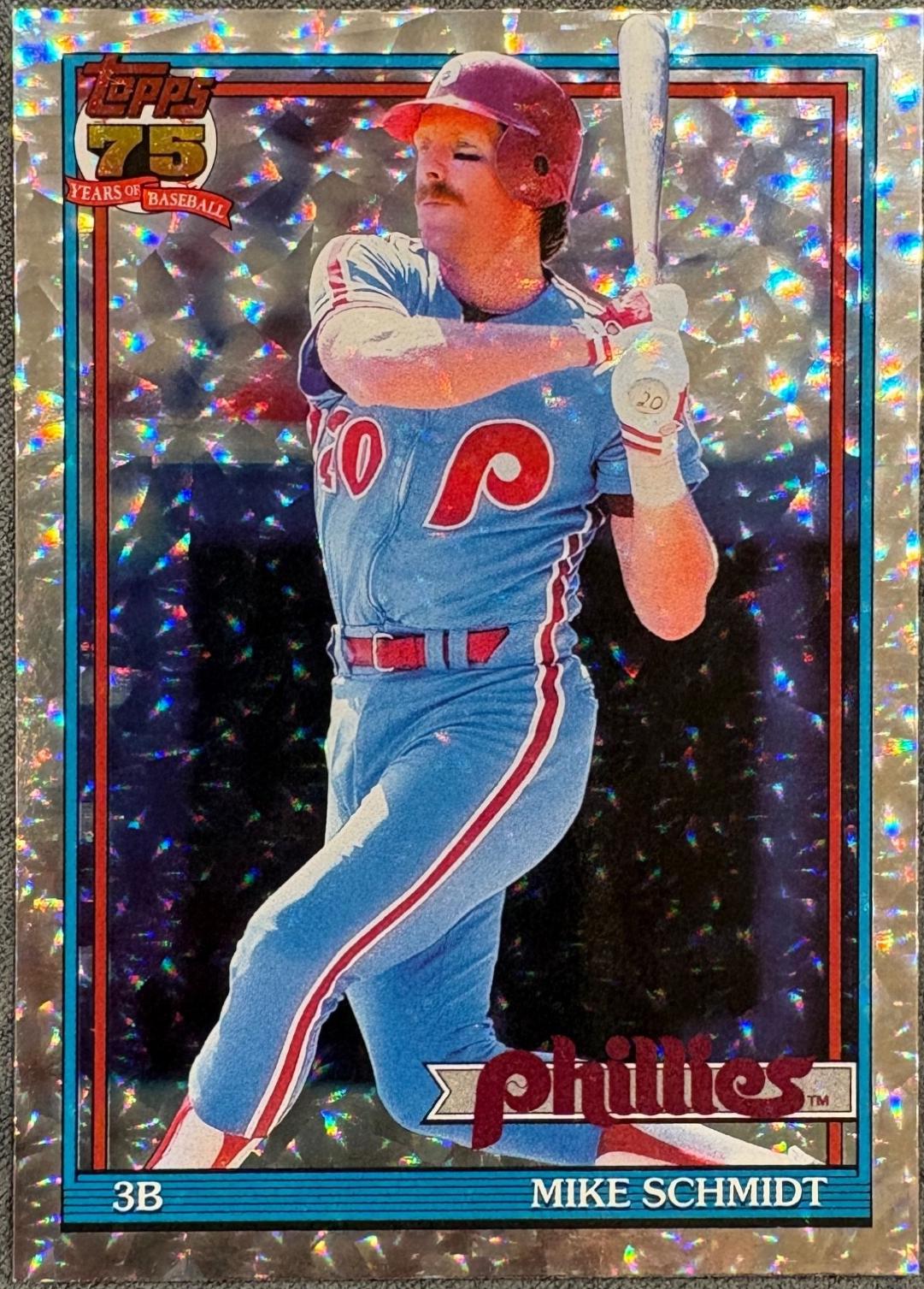 Mike Schmidt [Crackleboard Foil] #T91-72