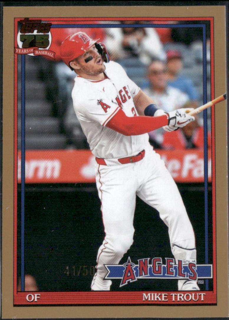 Mike Trout [Gold] #T91-1