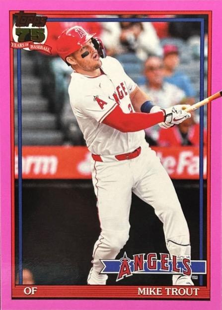 Mike Trout [Pink] #T91-1