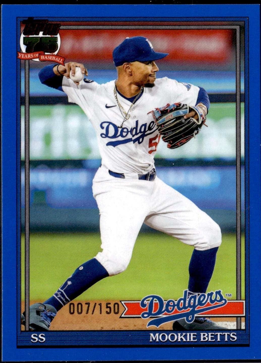 Mookie Betts [Blue] #T91-21