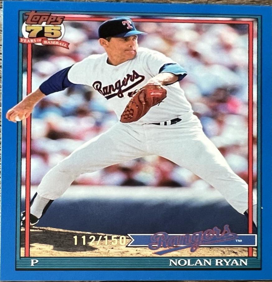 Nolan Ryan [Blue] #T91-97