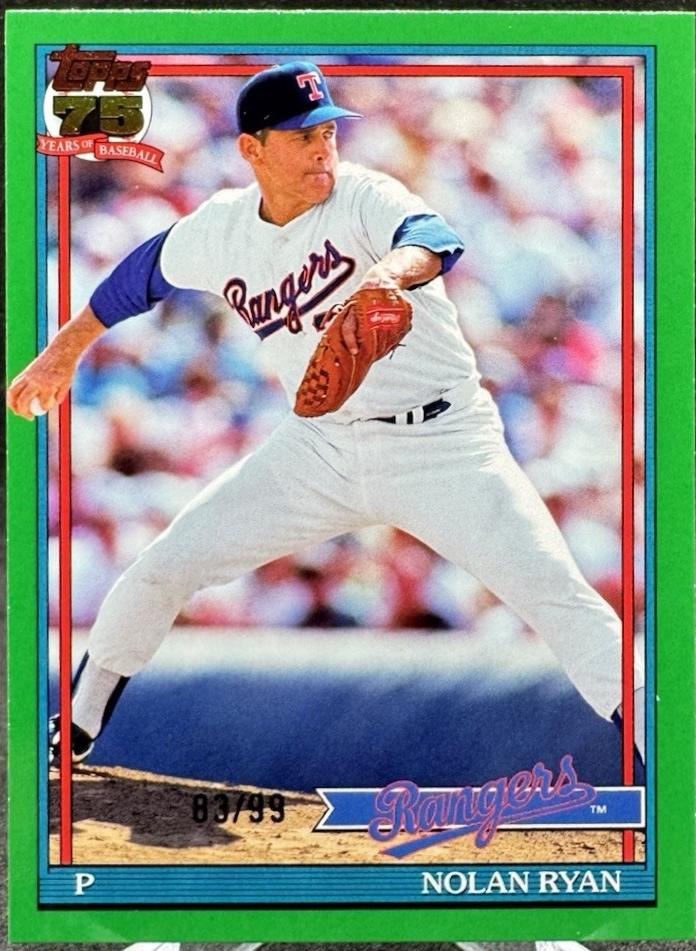 Nolan Ryan [Green] #T91-97