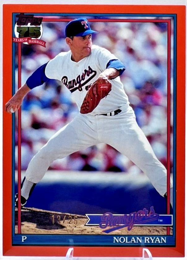 Nolan Ryan [Orange] #T91-97