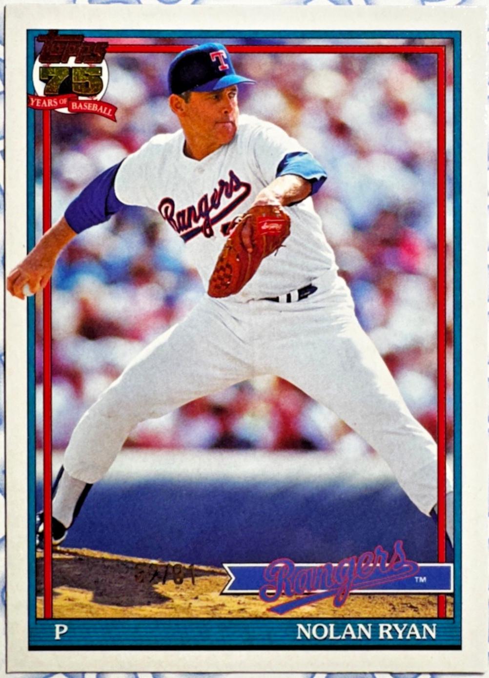 Nolan Ryan [The Real One] #T91-97