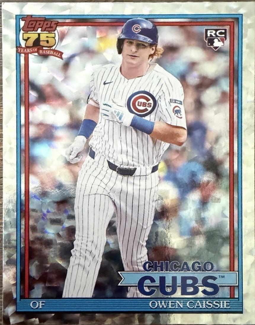 Owen Caissie [Crackleboard Foil] #T91-10