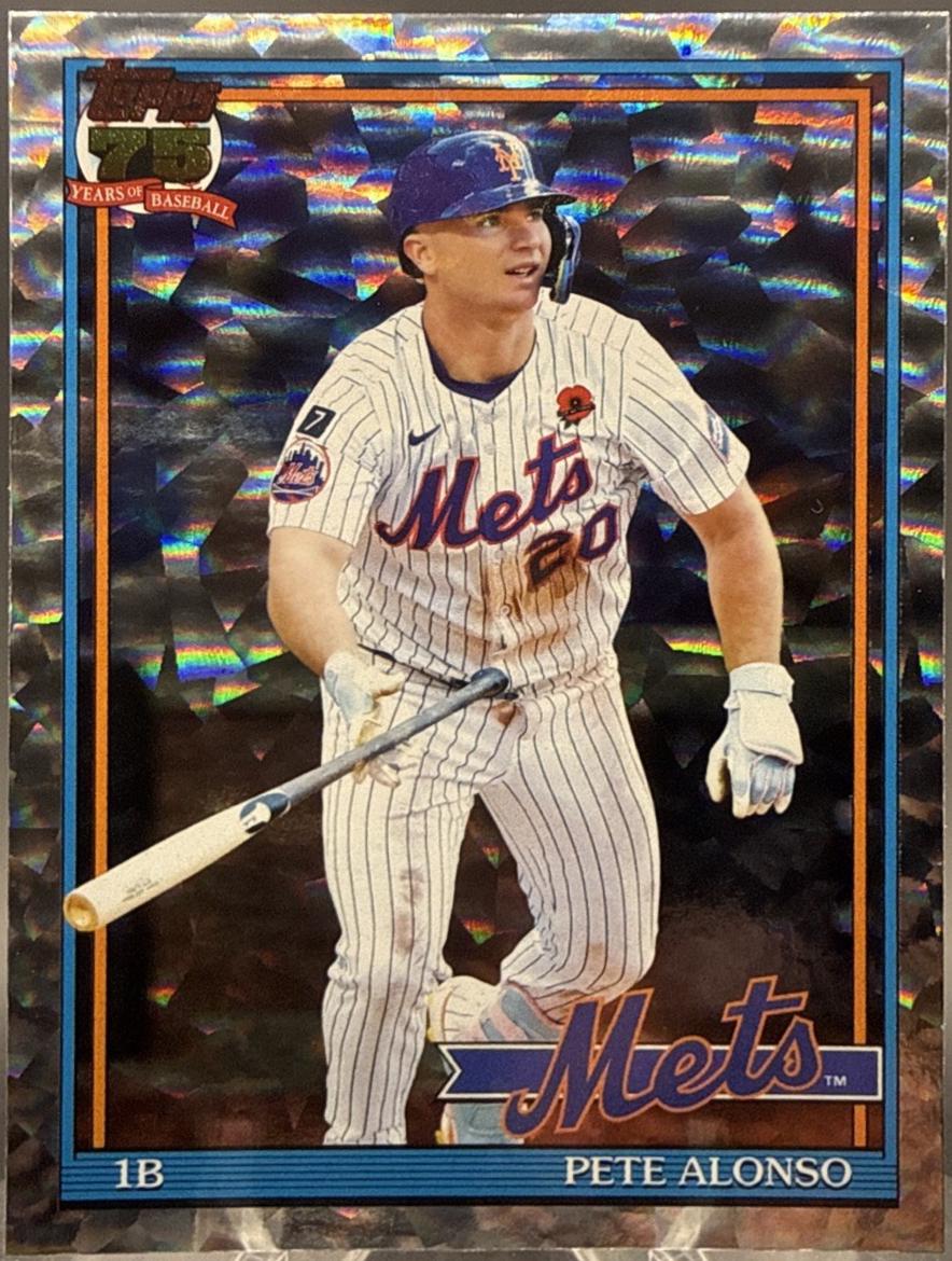 Pete Alonso [Crackleboard Foil] #T91-12