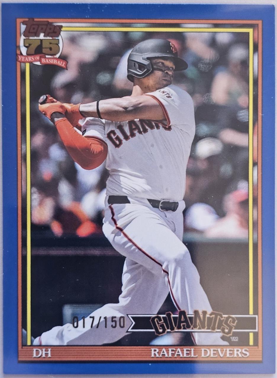 Rafael Devers [Blue] #T91-54