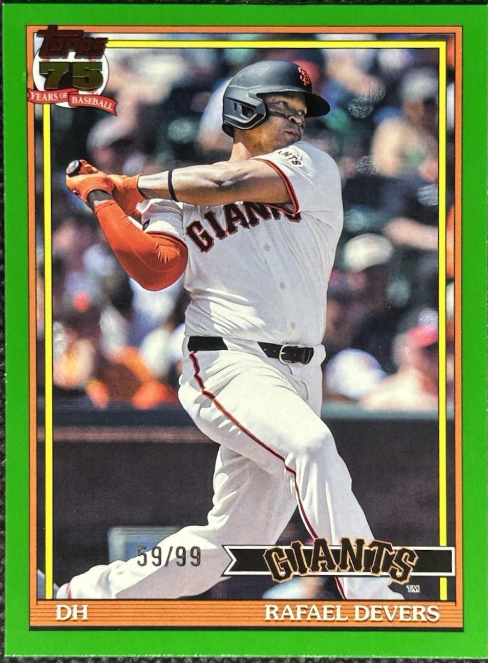 Rafael Devers [Green] #T91-54
