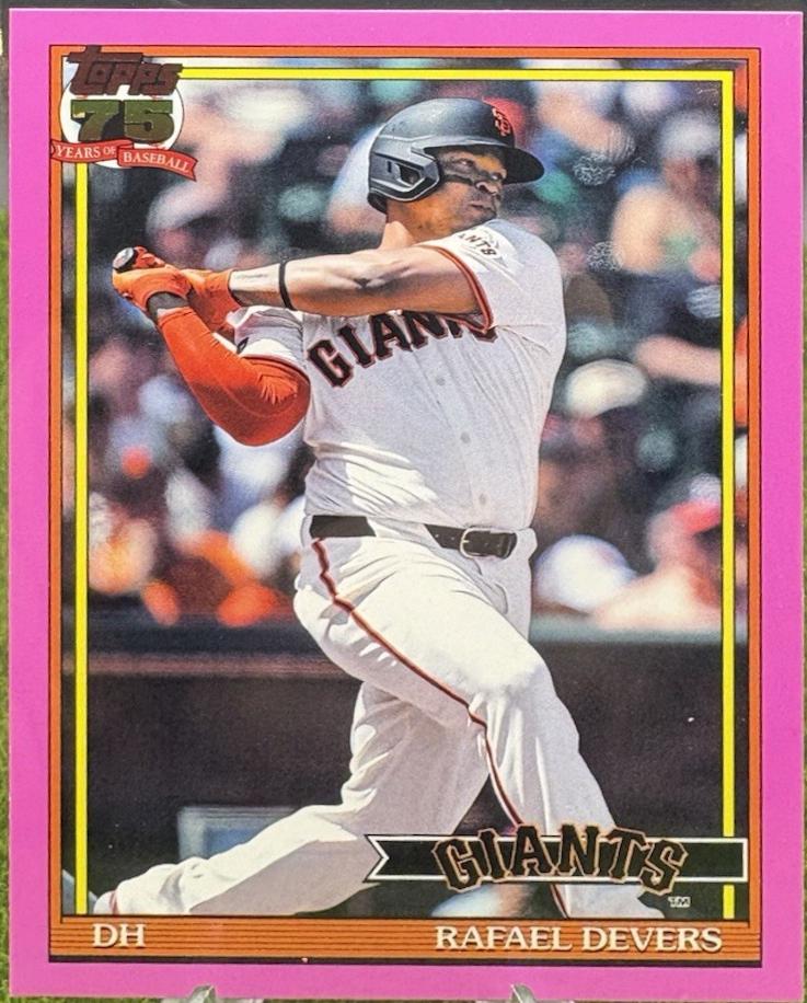 Rafael Devers [Pink] #T91-54