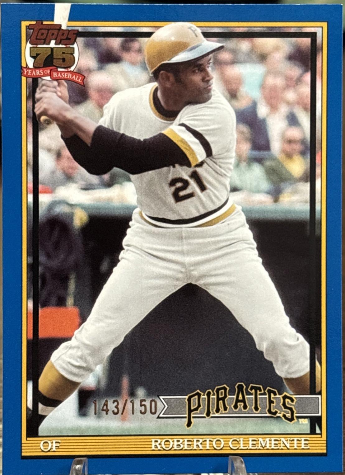 Roberto Clemente [Blue] #T91-99