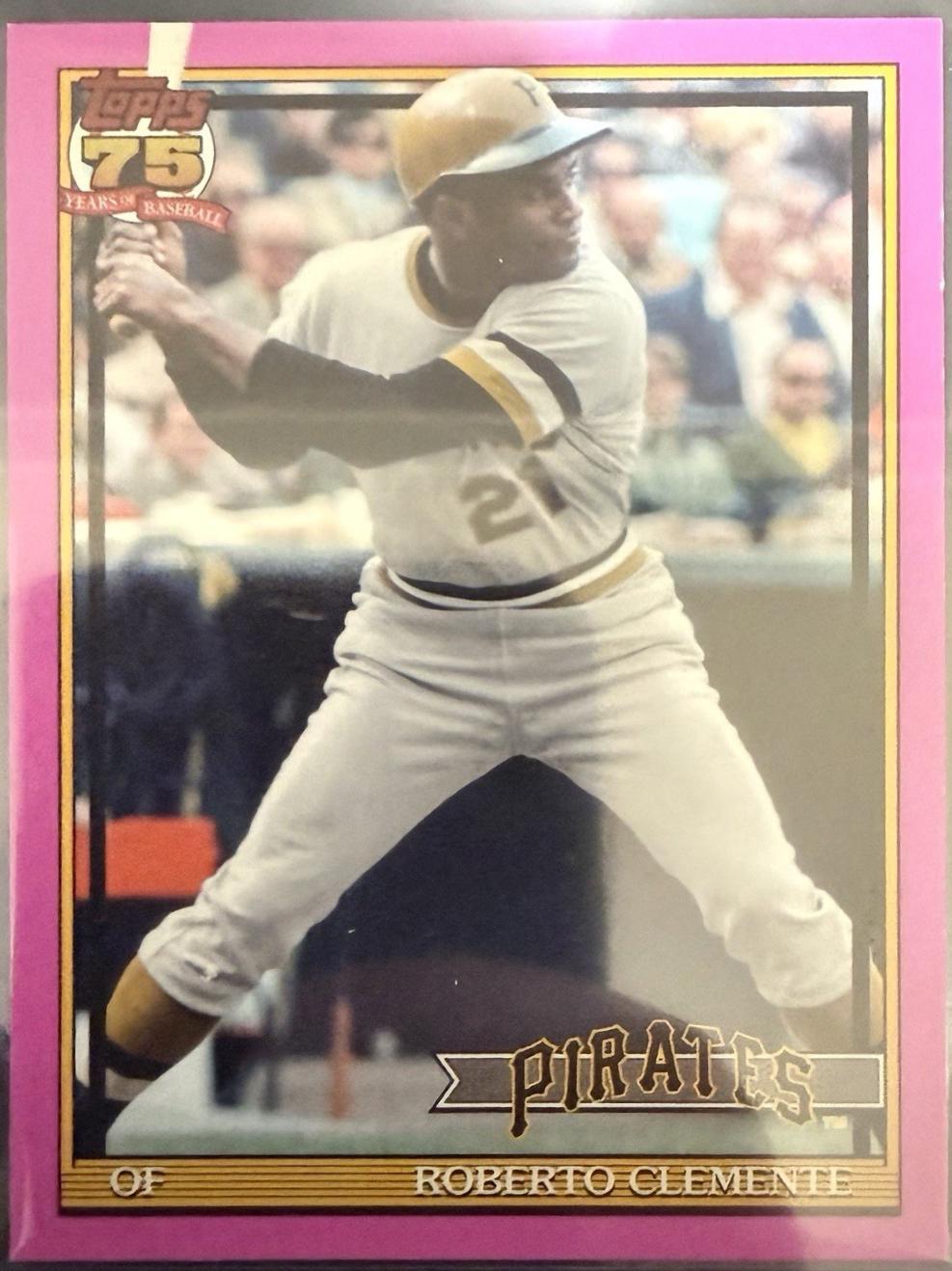 Roberto Clemente [Pink] #T91-99