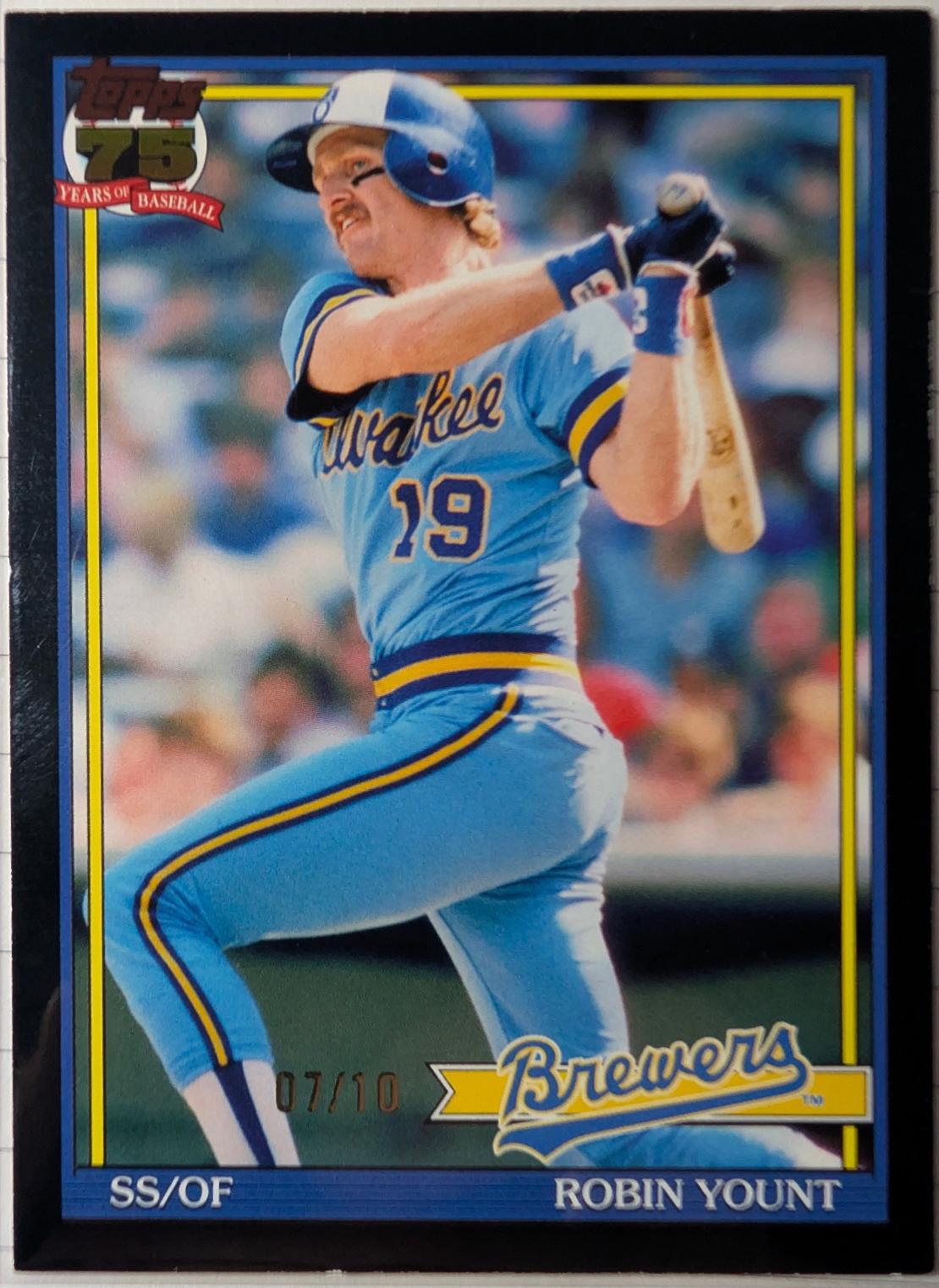 Robin Yount [Black] #T91-32
