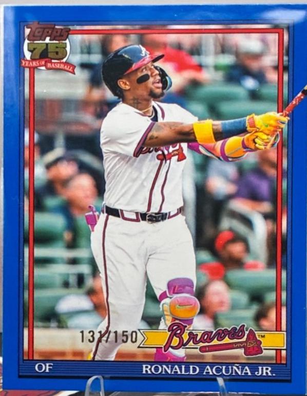 Ronald Acuna Jr. [Blue] #T91-84