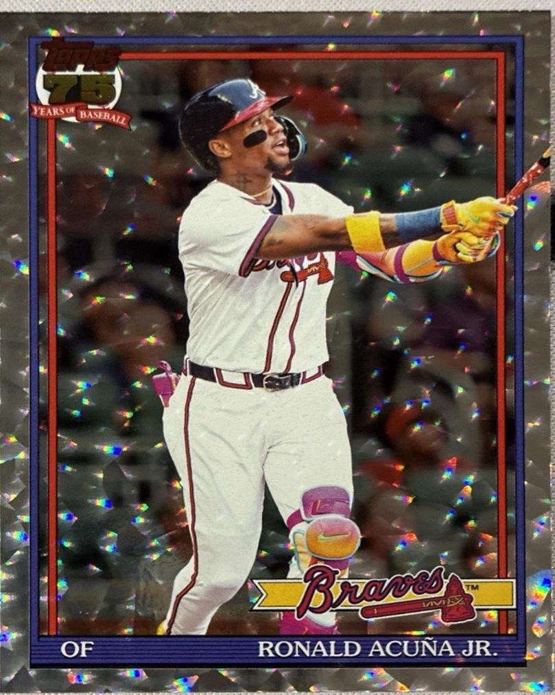 Ronald Acuna Jr. [Crackleboard Foil] #T91-84