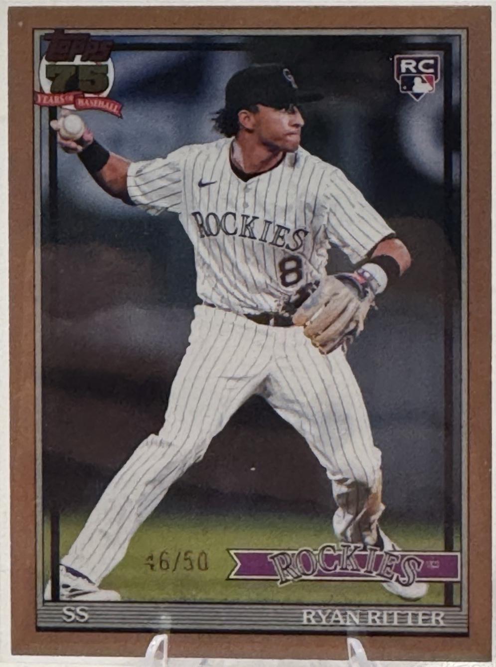 Ryan Ritter [Gold] #T91-26