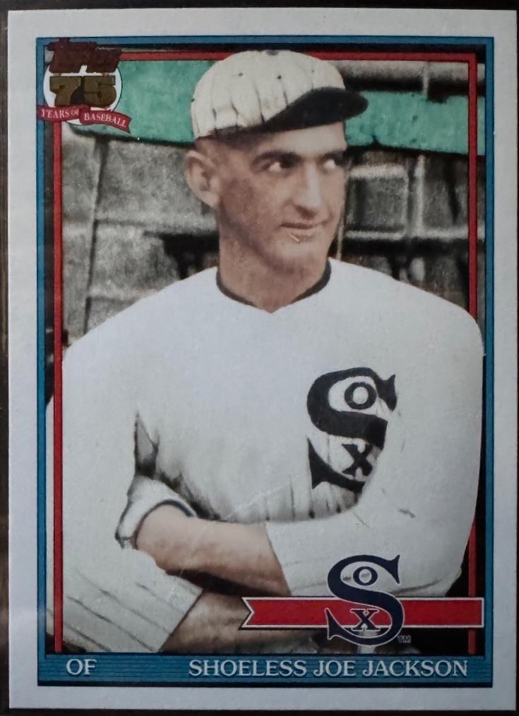 Shoeless Joe Jackson [Black] #T91-27