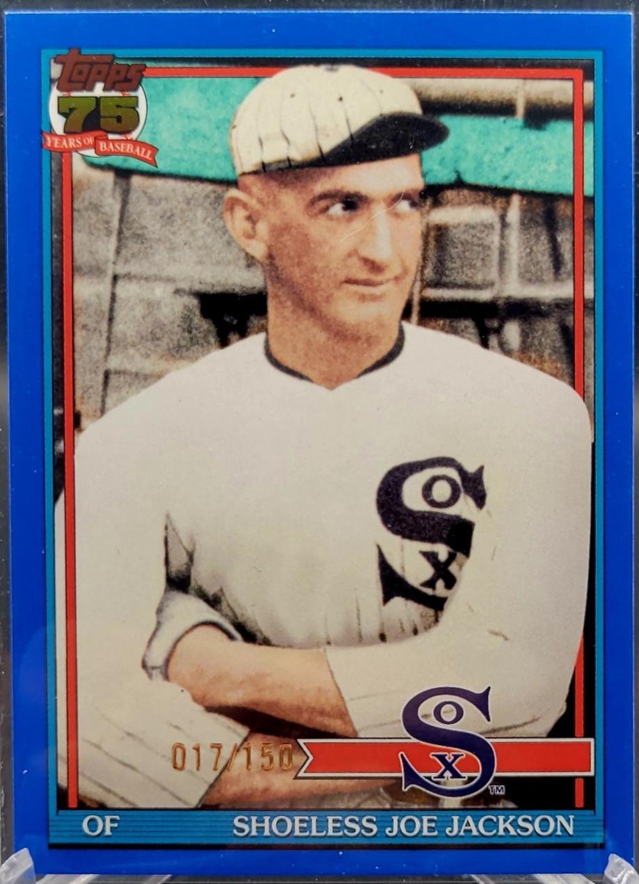 Shoeless Joe Jackson [Blue] #T91-27