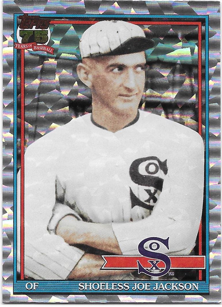 Shoeless Joe Jackson [Crackleboard Foil] #T91-27