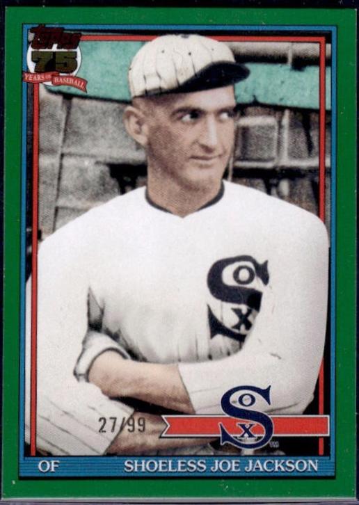 Shoeless Joe Jackson [Green] #T91-27