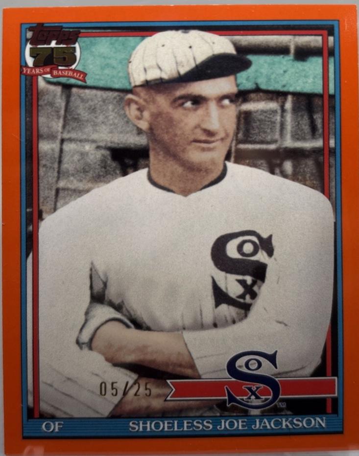 Shoeless Joe Jackson [Orange] #T91-27