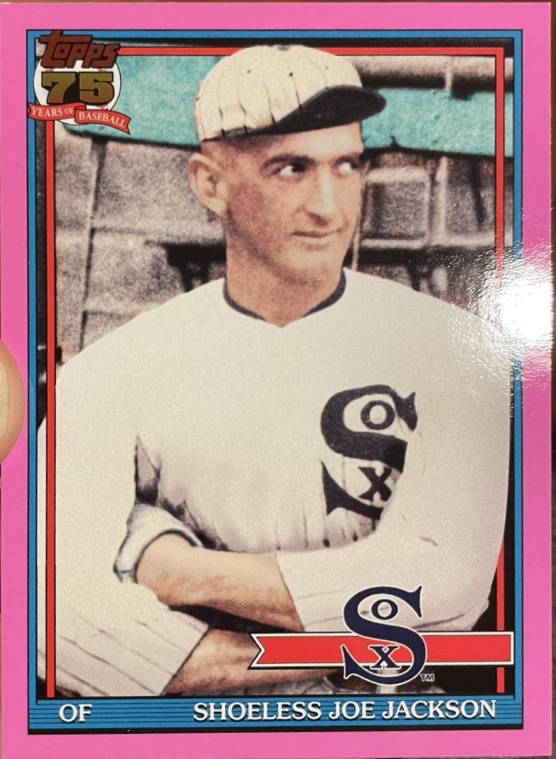 Shoeless Joe Jackson [Pink] #T91-27
