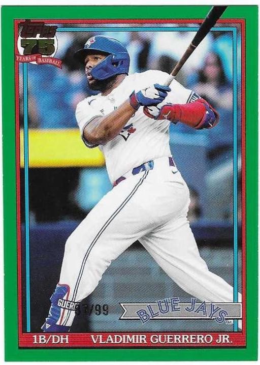 Vladimir Guerrero Jr. [Green] #T91-9