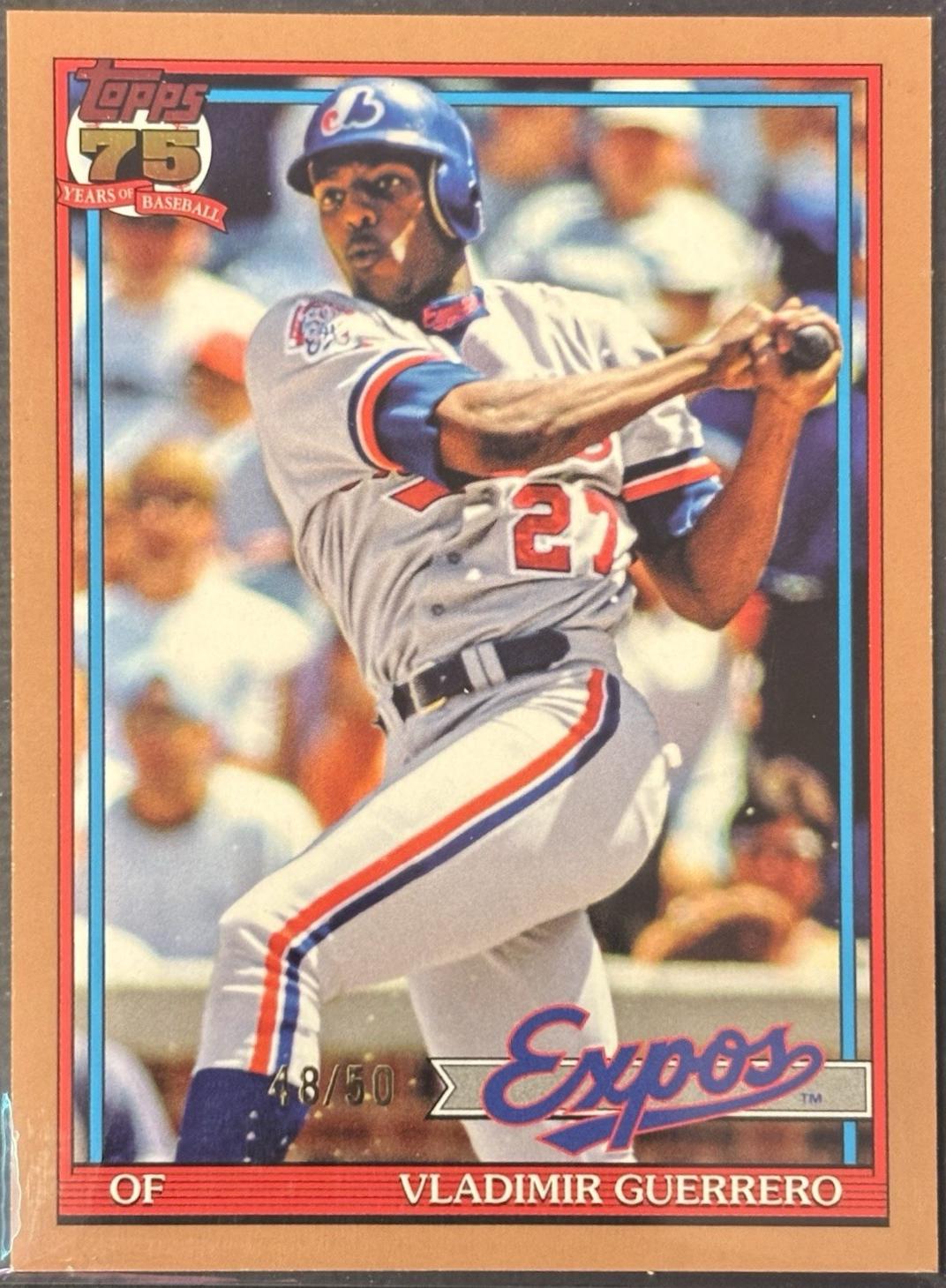 Vladimir Guerrero [Gold] #T91-93